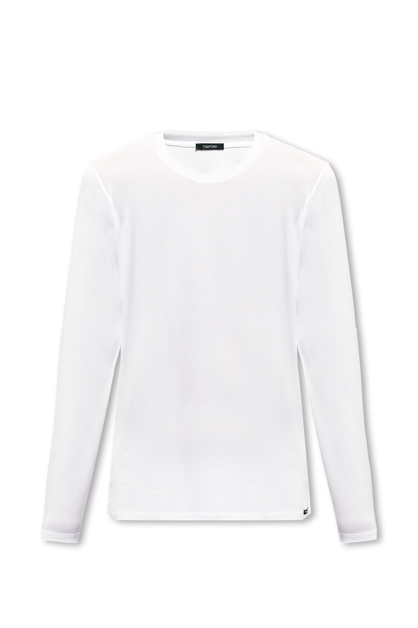 Biały T-shirt z logo Tom Ford - Vitkac Polska